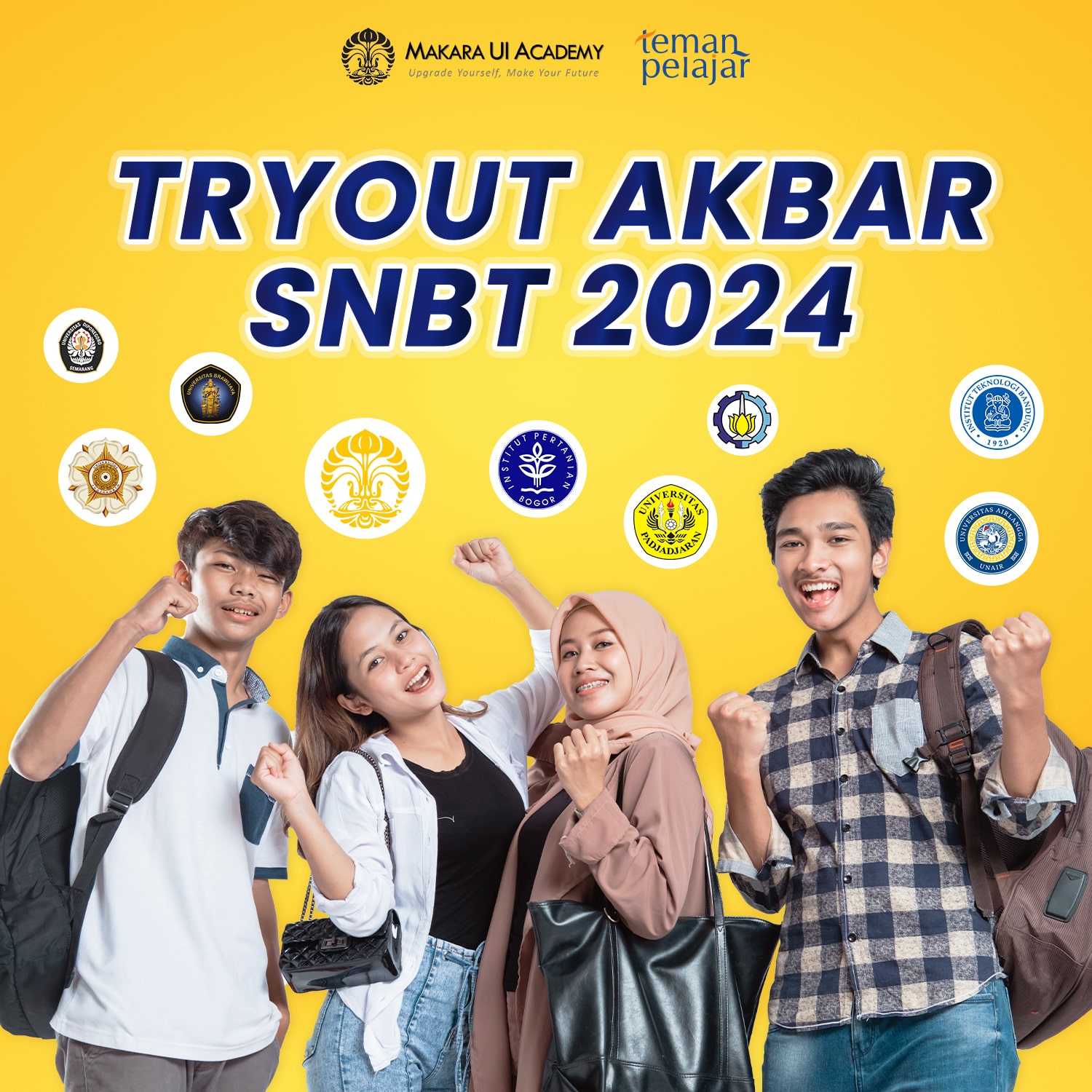 Sambut SNBT-UTBK 2024 Ikutan Try Out bersama Makara UI Academy x Teman Pelajar